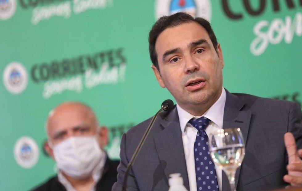 Valdés anunció la suspensión de las clases presenciales y asueto administrativo en Corrientes