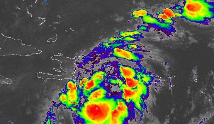 La tormenta Grace avanza hacia Haití tras el terremoto