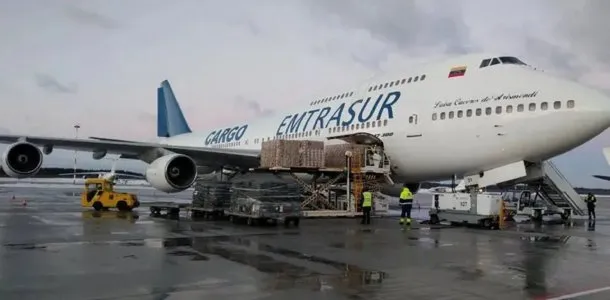 Estados Unidos quiere confiscar el avión venezolano retenido en Argentina