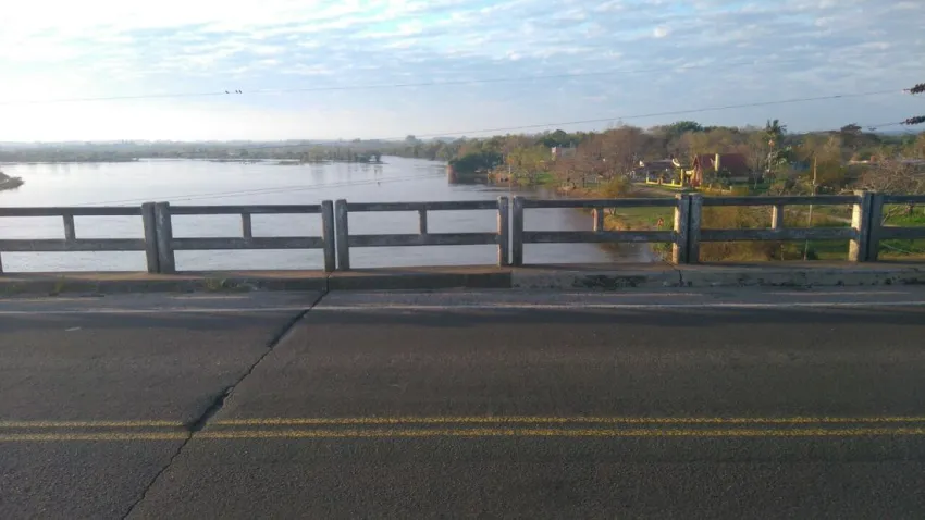 Alerta por el estado del puente que une Goya con Lavalle por Ruta 27