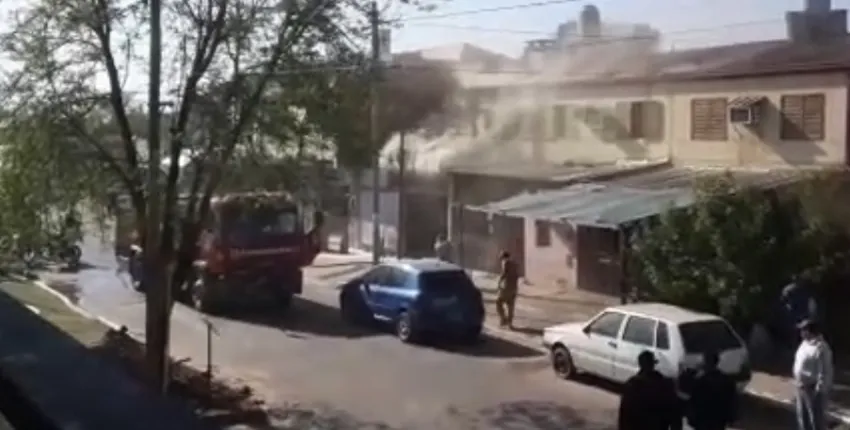 Otro incendio en Corrientes: Serios daños materiales en una vivienda del barrio Laguna Seca