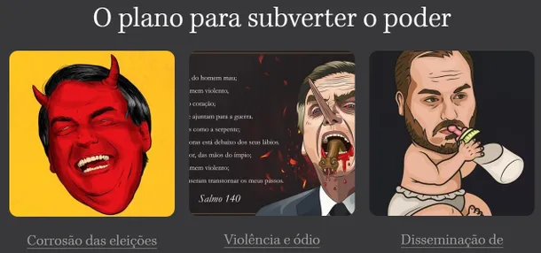Bolsonaro no renovó el dominio de su sitio web y se la copó la oposición