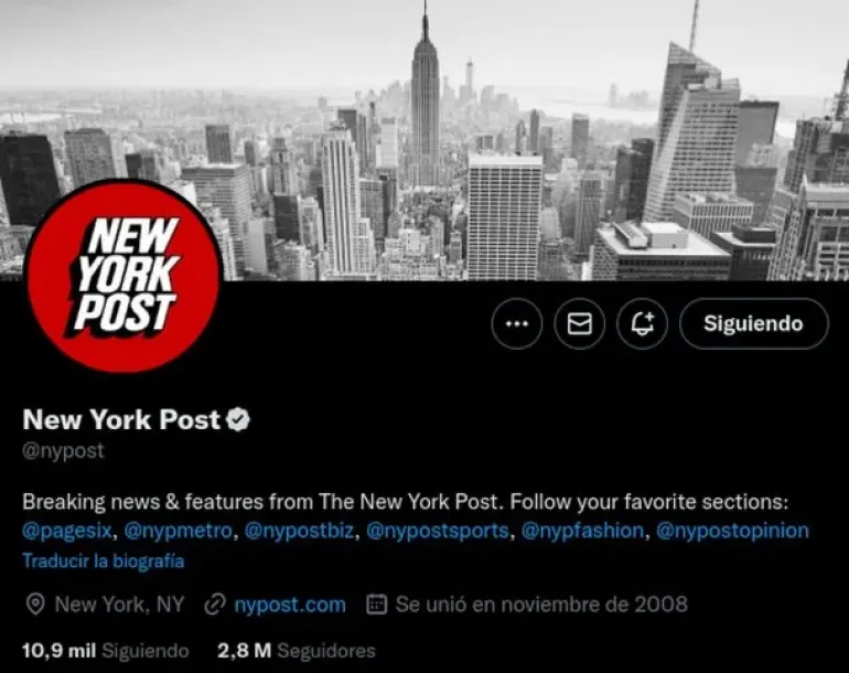 “Asesinar a Biden”: el New York Post denunció que fue hackeado en Twitter￼