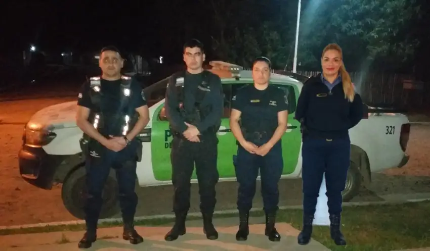 Policías salvaron la vida de una beba en localidad del interior de Corrientes