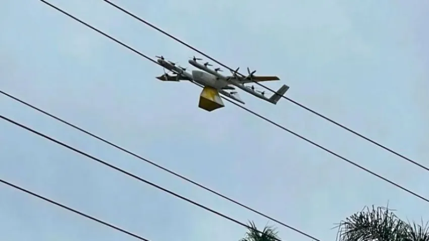 Australia: Un drone de Google se enredó en unos cables y dejó sin luz a dos mil vecinos