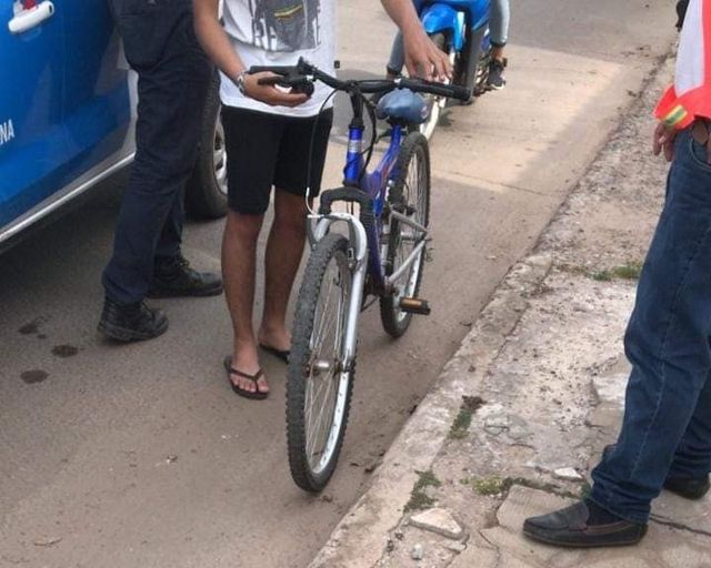 Gracias al trabajo de los inspectores municipales se recuperó una bicicleta robada