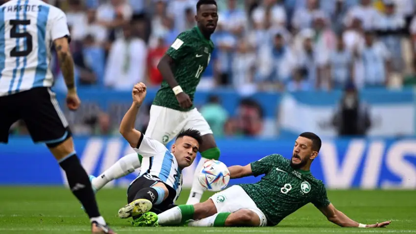 Argentina cayó 2 a 1 ante Arabia Saudita en su debut en Qatar 2022