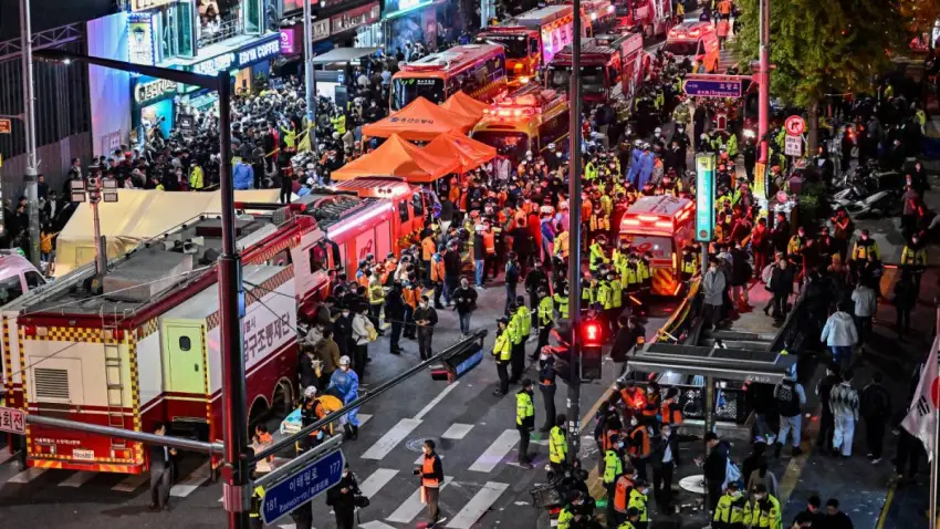 Ascienden a 155 los muertos por la estampida en una fiesta de Halloween