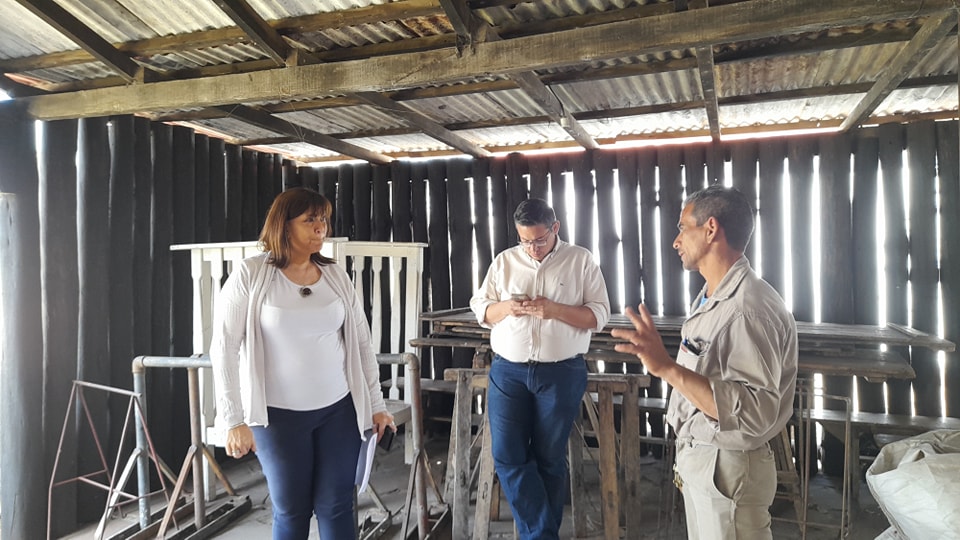 Ultimando detalles para la 1° Fiesta Regional del Cordero