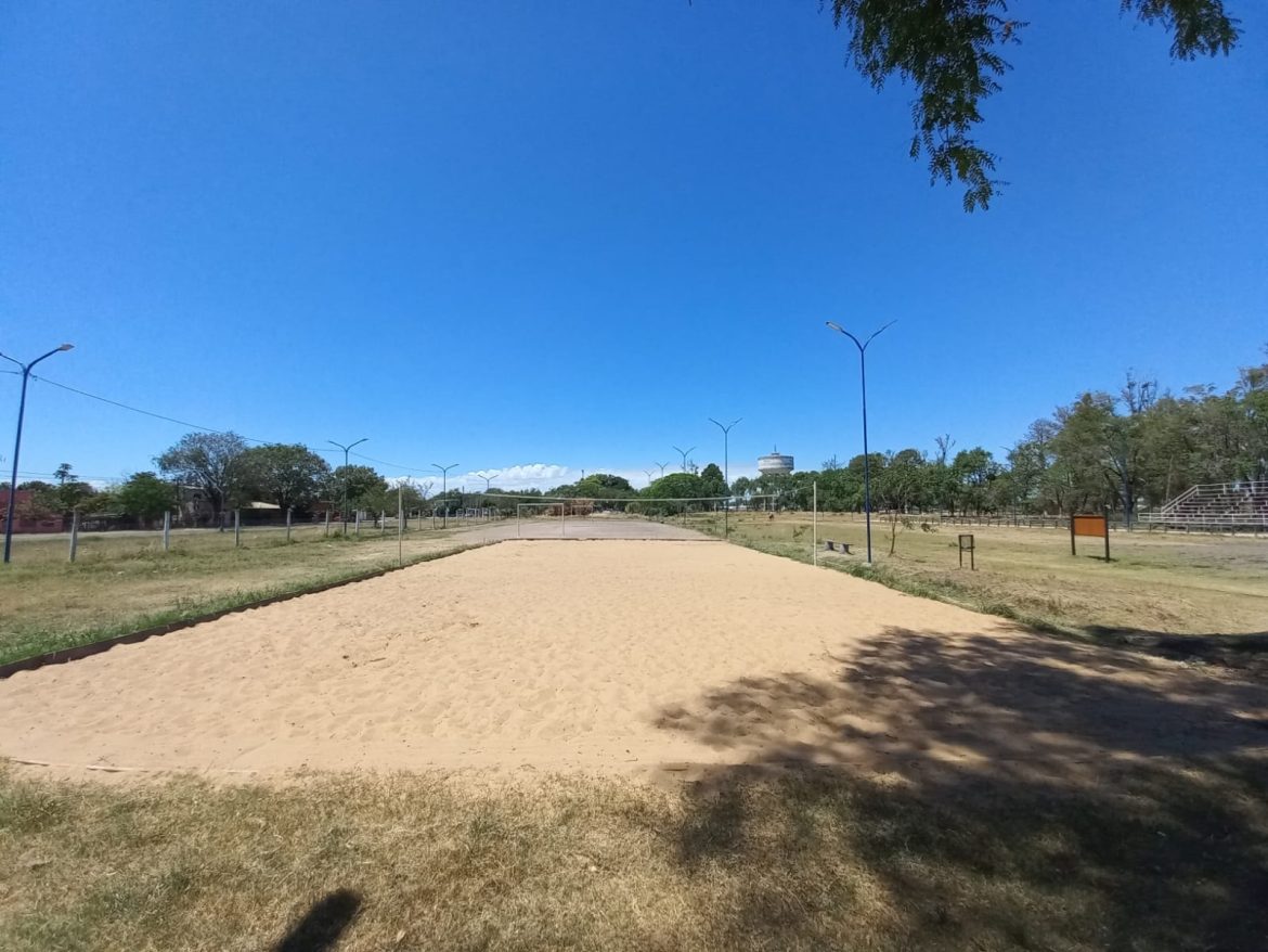 Habilitada la cancha de Beach Vóley