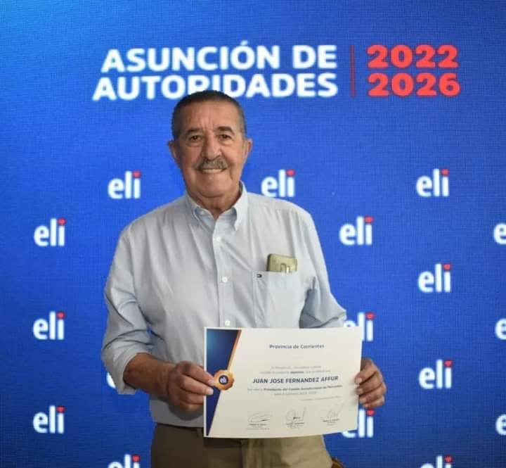 Juan José Fernandez Affur elegido como presidente jurisdiccional de Eli Mercedes