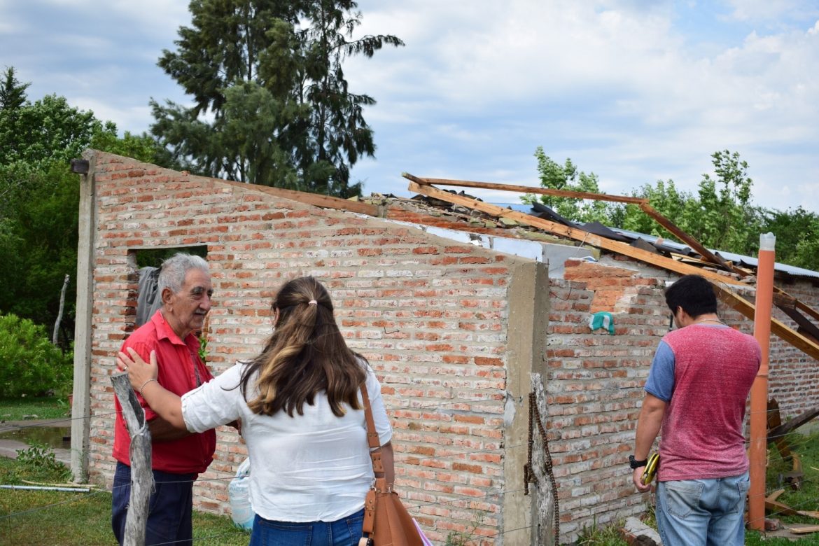 Paraje Timbocito: asistido por la Asistente Social de la Secretaria de Salud
