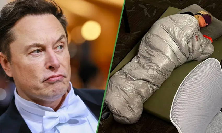 Elon Musk despidió de Twitter a una empleada por dormir la siesta
