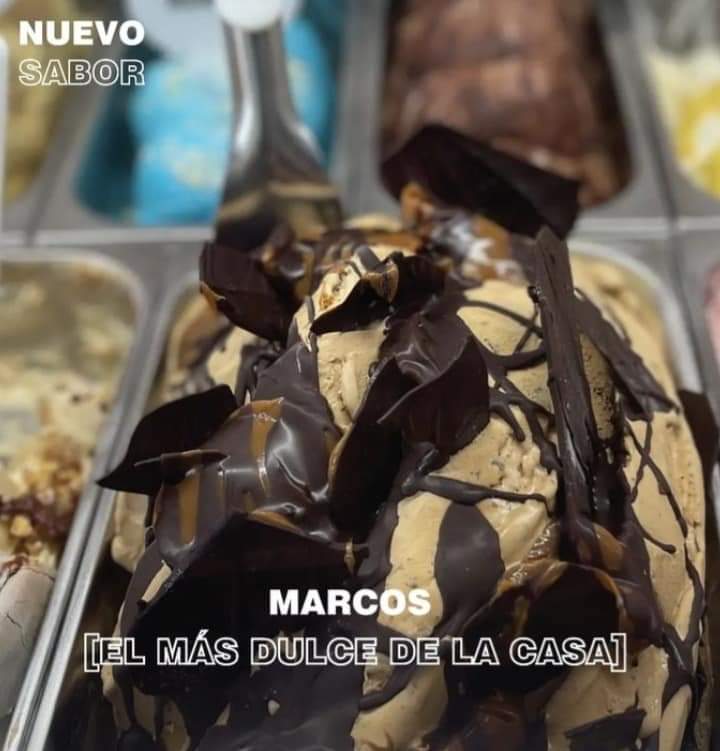 Una heladeria se inspiró en Gran Hermano y lanzo un gusto dedicado a Marcos