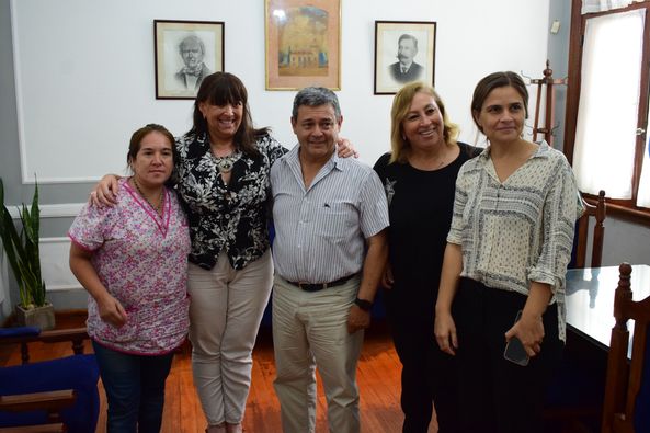 El Agente Territorial de SENAF visitó Mercedes