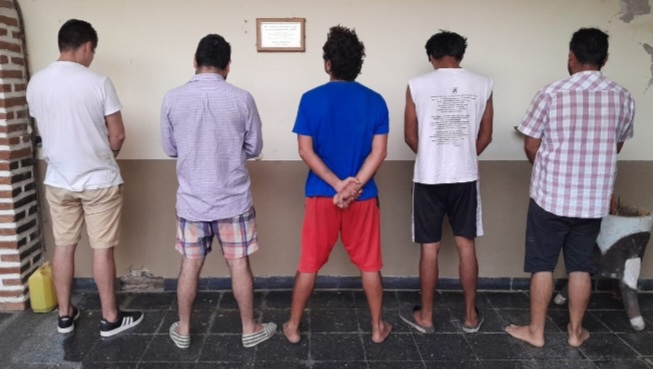 Disturbios en la ciudad y detenidos
