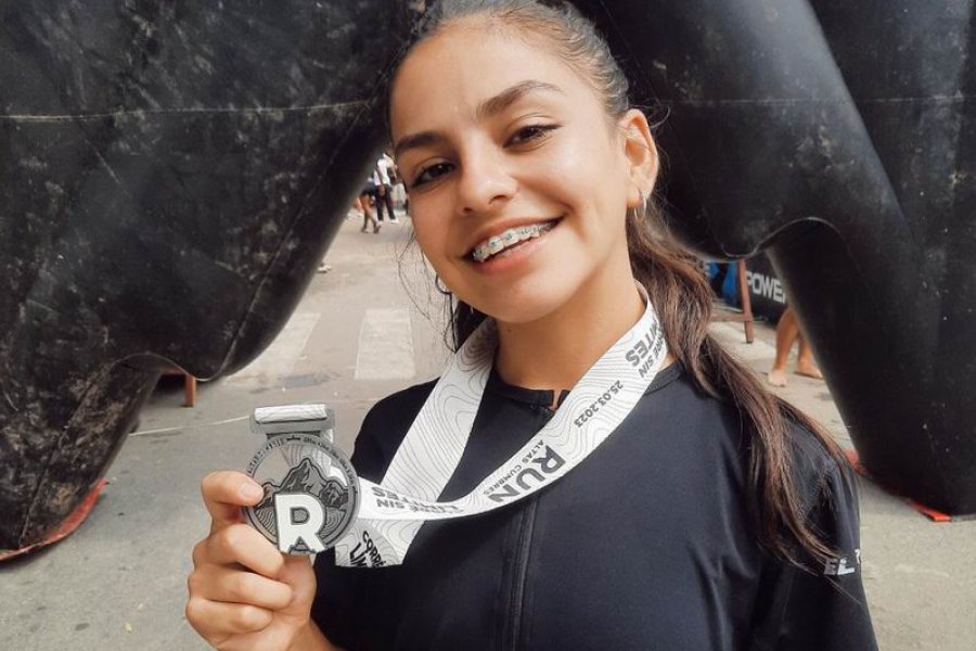 Juliana Romero se quedó con el subcampeonato nacional de trail