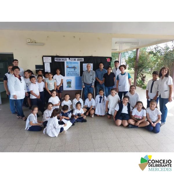 La Concejal Iris Montenegro y el Secretario del Concejo Martín Villalba visitaron la Escuela Primaria N°: 579 y el Club Sportivo del Paraje Boquerón