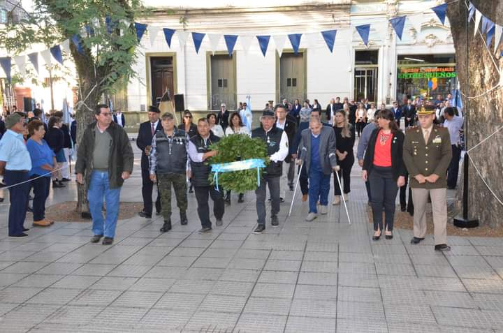 Emotivo acto por el 41° aniversario de la Gesta de Malvinas