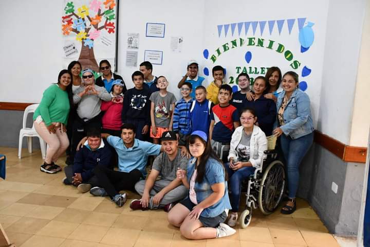 Potenciar capacidades: primer taller de folclore de la Dirección de Discapacidad