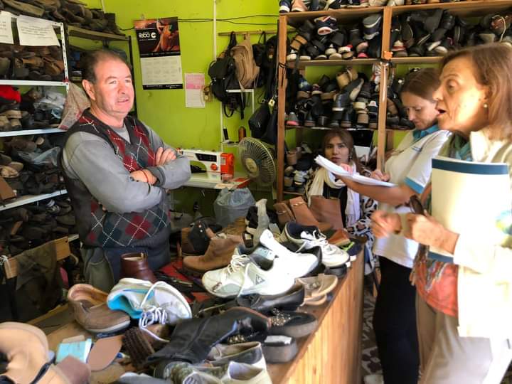 Visitas a Emprendedores bendficiados por el banco Nacional de Herramientas