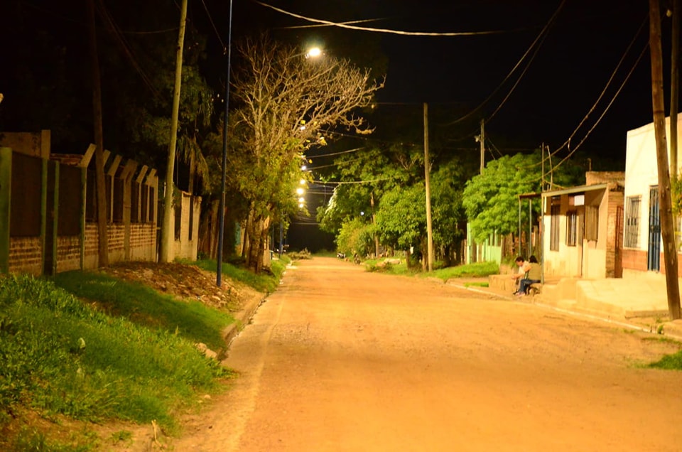 Nueva iluminación led en Calle Mantilla