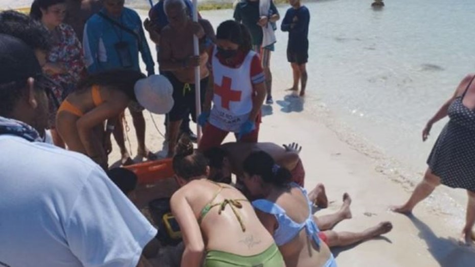 Un argentino murió en la playa de Isla Mujeres, en México, mientras estaba de vacaciones