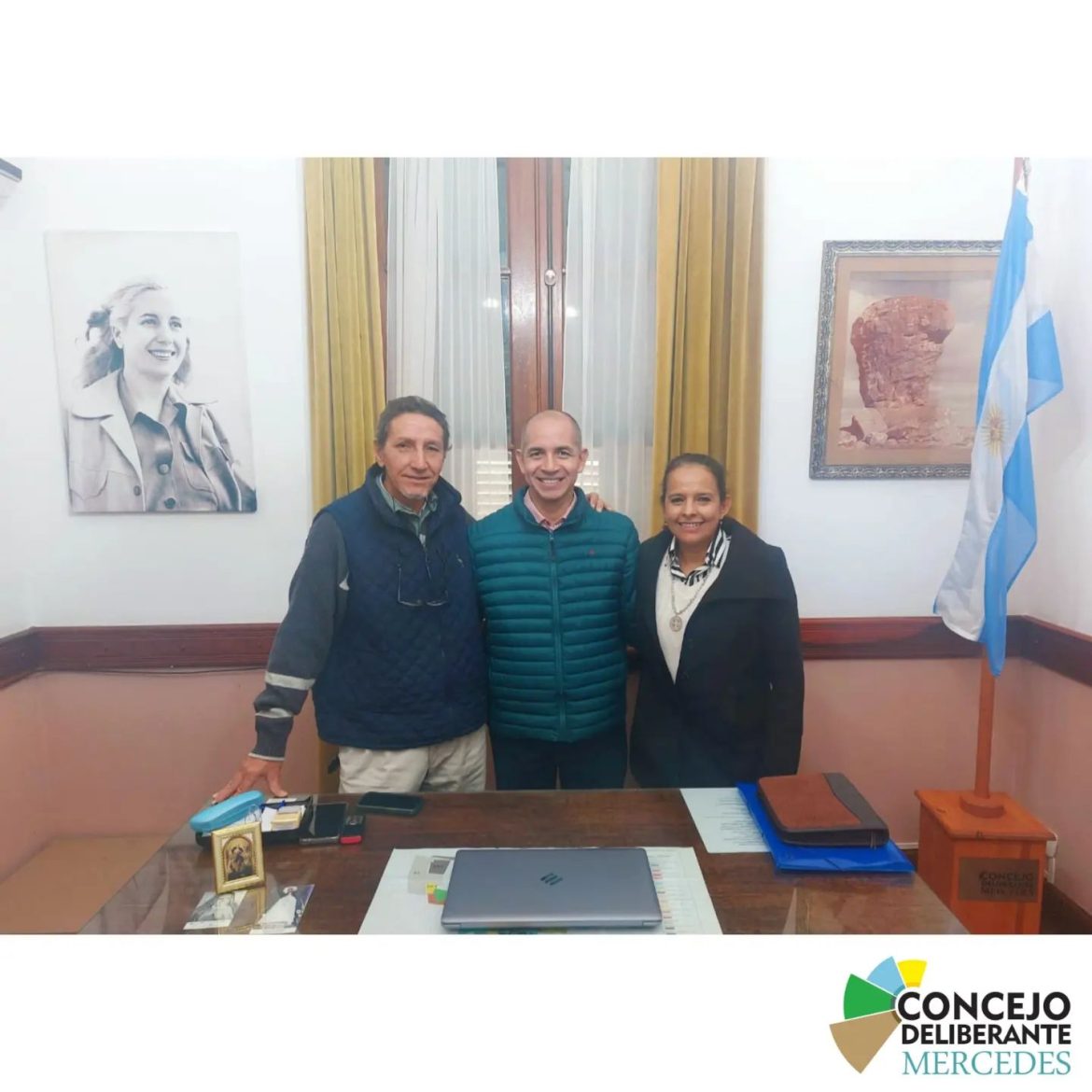 El Concejo Deliberante reconoció a Gladis Sandoval y Luis Rolón por el Día del Trabajador