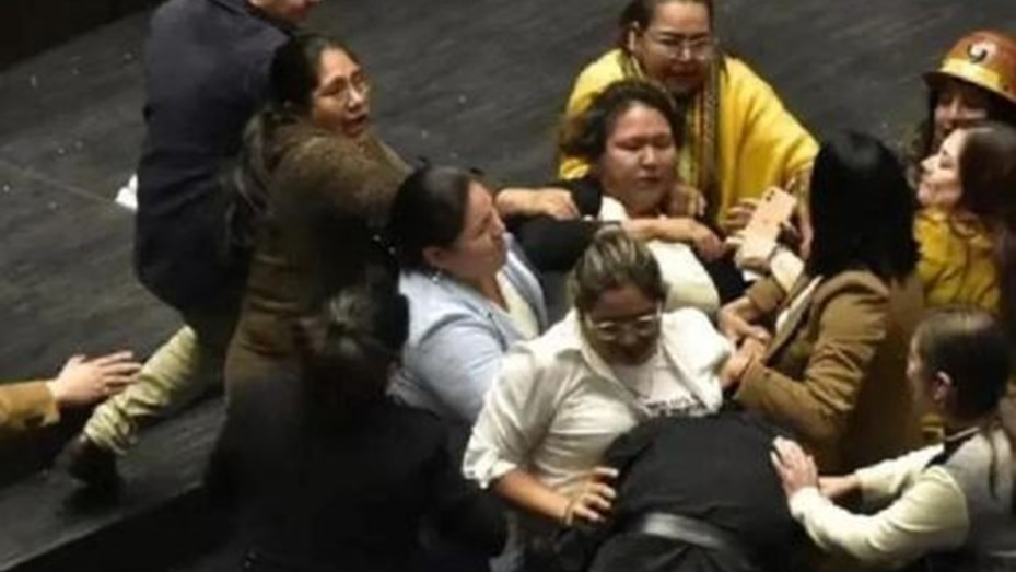 Escándalo en Bolivia: legisladoras se trenzaron a golpes en una sesión