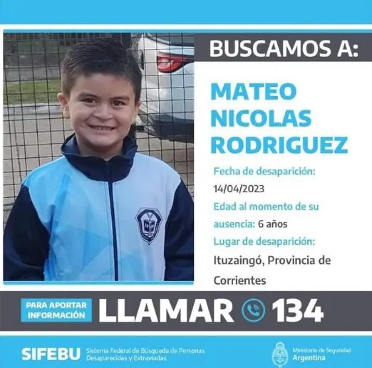 Continúa la desesperada búsqueda de una madre y su hijo de seis años