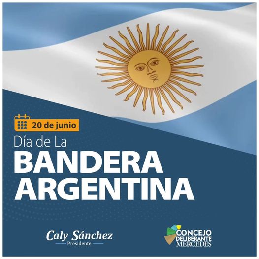 El Día de la Bandera en Nuestro País es en conmemoración de su creador, Manuel Belgrano, fallecido el 20 de junio de 1820.