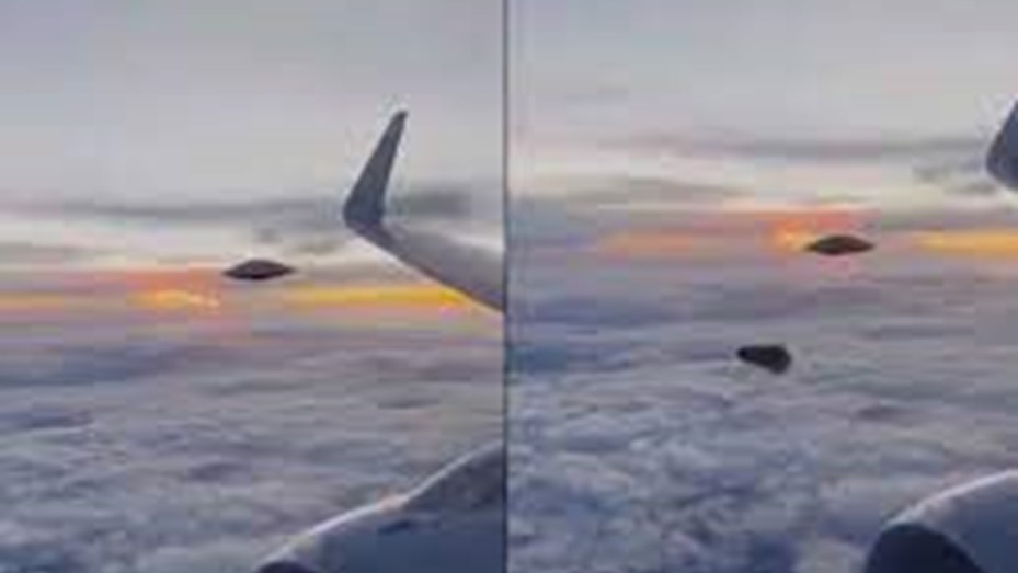 Impactante avistamiento de un OVNI y una nube negra que explotó
