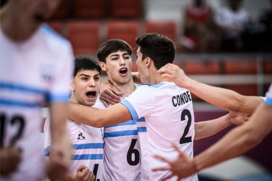 Voley: soberbia actuación del correntino Germán Gómez en la victoria de Argentina sobre USA