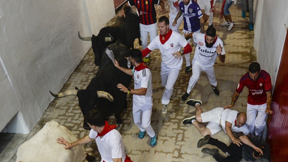 Los encierros de San Fermín terminaron con un total de 35 heridos