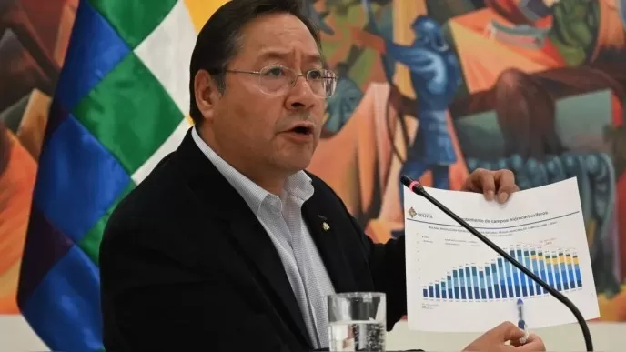 El Presidente de Bolivia, contra la dolarización de su economía y a favor de ingresar a BRICS