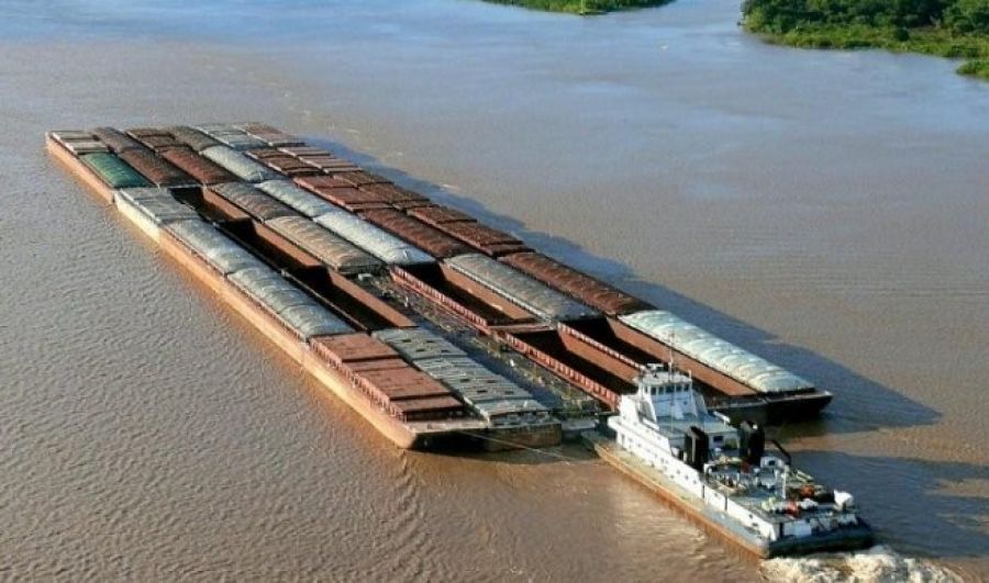 Nuevo cruce Paraguay-Argentina por retención de otro convoy en la hidrovía