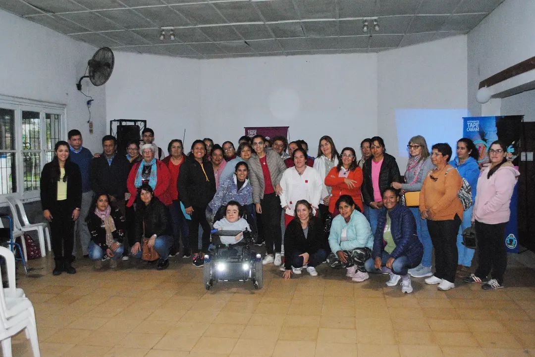 Este jueves 7, la Dirección de Discapacidad llevó adelante una Charla – Taller sobre Trato Adecuado hacia personas con discapacidad.