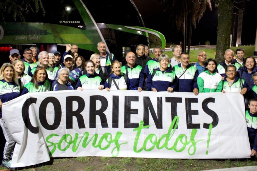 Corrientes se presenta en los Juegos Nacionales para Adultos en Santiago del Estero