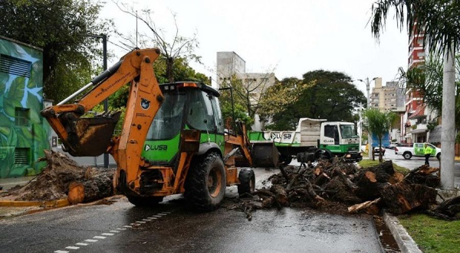 Se normaliza el movimiento en la ciudad de Corrientes tras las intensas precipitaciones