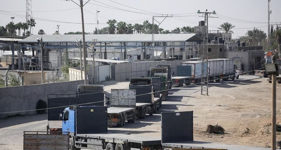 Cierran paso fronterizo de Rafah tras ingreso de ayuda humanitaria