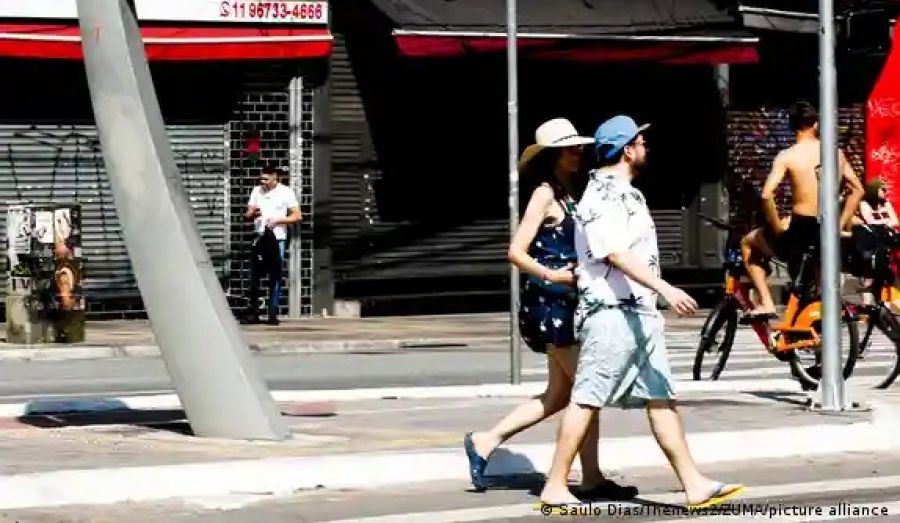 Ola de calor con récord de temperatura en Brasil