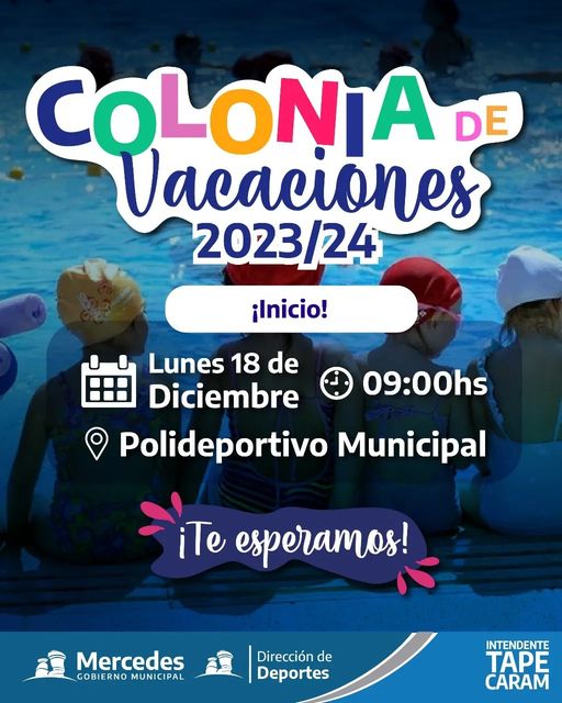 Inicio de la colonia de Vacaciones