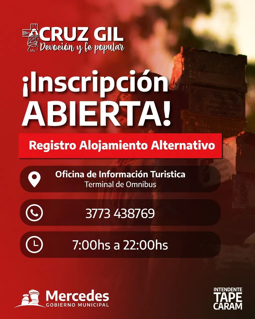 Se encuentra abierto el registro de alojamientos alternativos