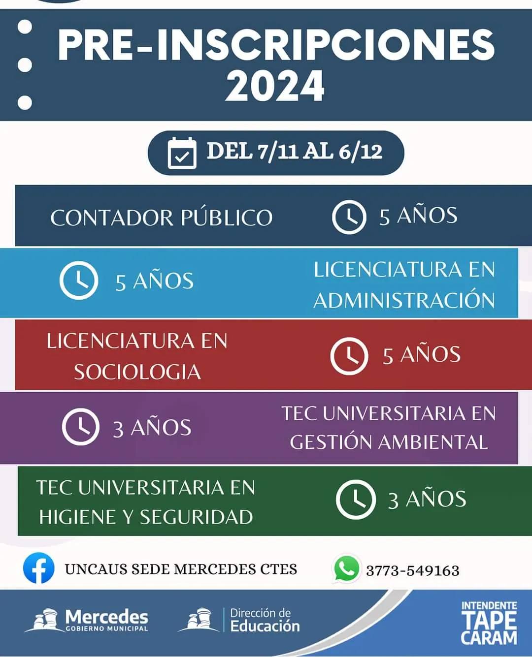 Atención estimaos ingresantes 2024