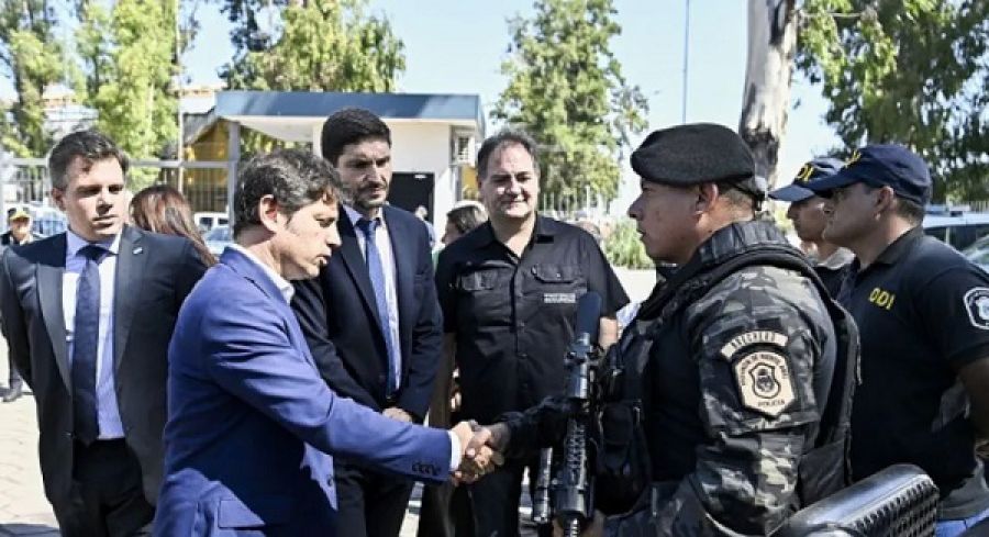 Kicillof y Pullaro se mostraron juntos y acordaron medidas para combatir el narcotráfico
