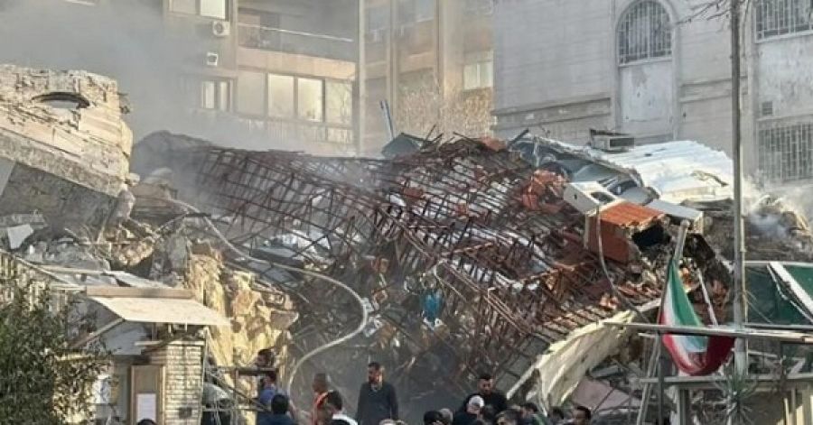Israel en la mira por bombardeo a embajada iraní en Siria