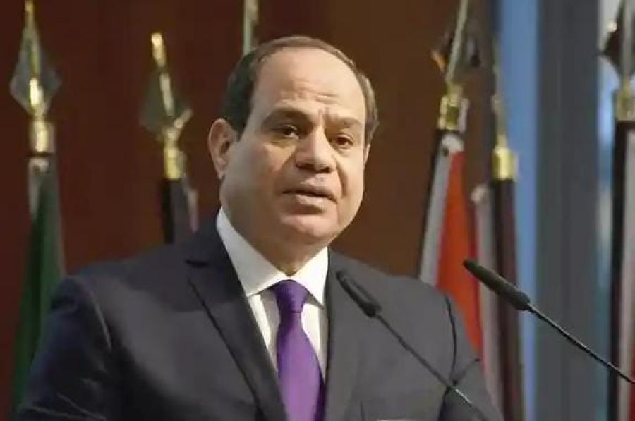 Presidente de Egipto empieza su tercer mandato