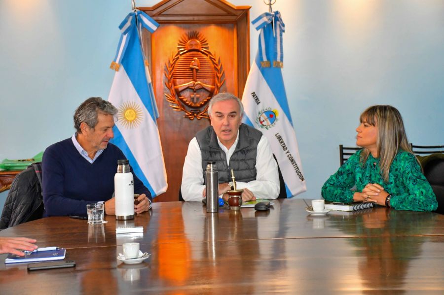 Anselmo y Gabur reciben a secretario de Planeamiento de la Nación