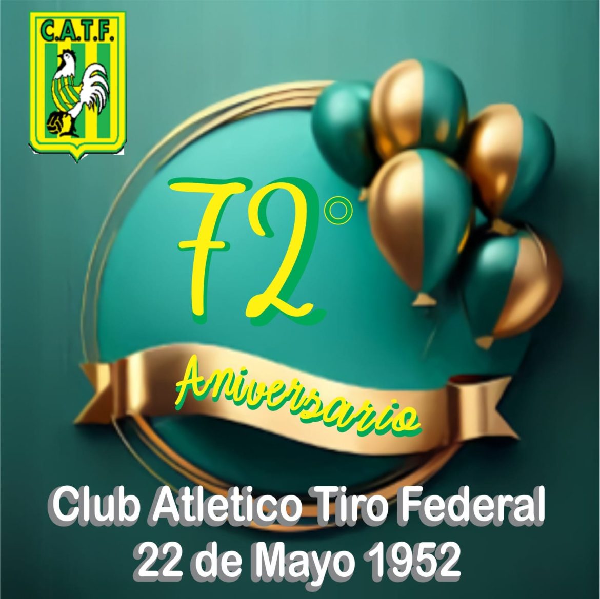 El Club Atlético Tiro Federal Celebra 72 Años de Historia y Pasión