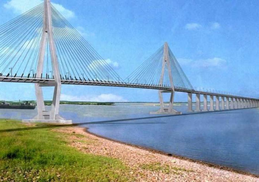 El puente Chaco-Corrientes registró un tránsito de 20.000 vehículos promedio por día